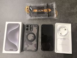 Apple iPhone 15 Pro Max Space Grey 256 gb 84% akku
