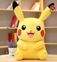 Plüschfigur Pikachu von Aoger gelb 28cm