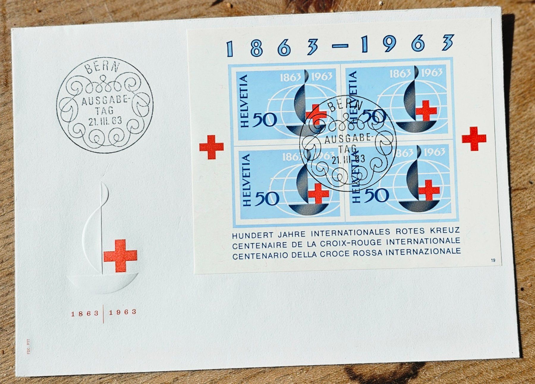 Tutti i francobolli: FDC Rotes Kreuz Block 1963 – Nuovo (secondo la descrizione) da Les Valettes venduto da Nuba1