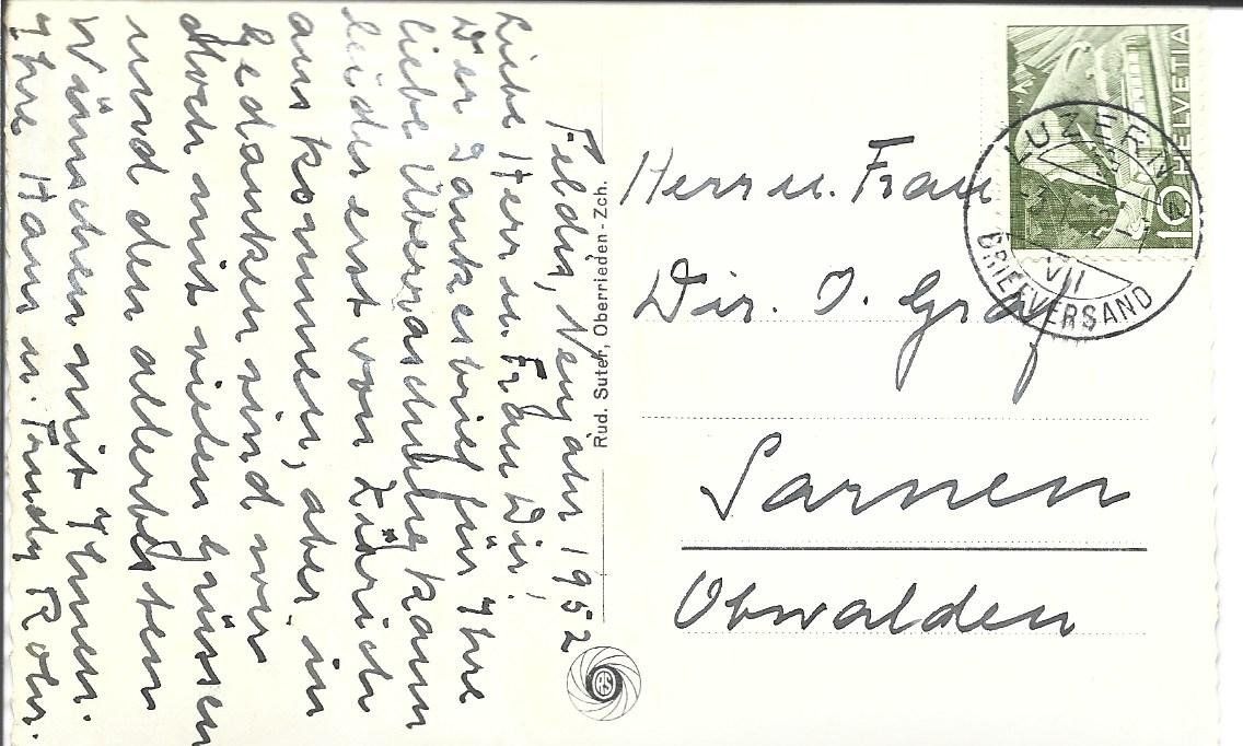 Cartoline postali: AK  Feldis GR – Usato da Appenzell venduto da mai25 1