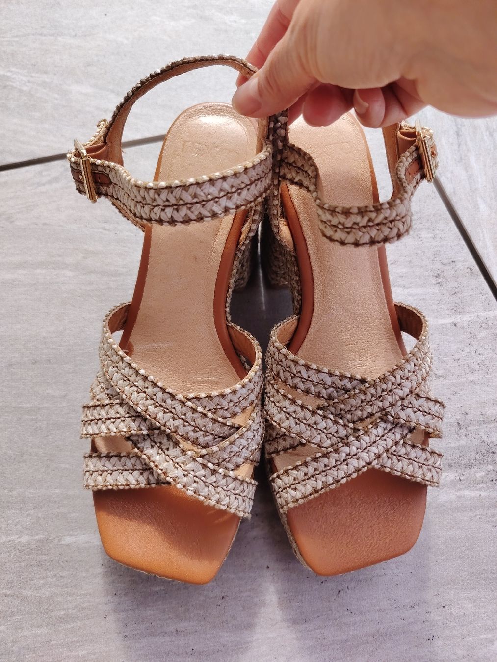 Chaussures femmes: Sandales compensées TEXTO GRETA T39 neuves – Neuf (Voir description) à Le Locle par Oldthingslover 4