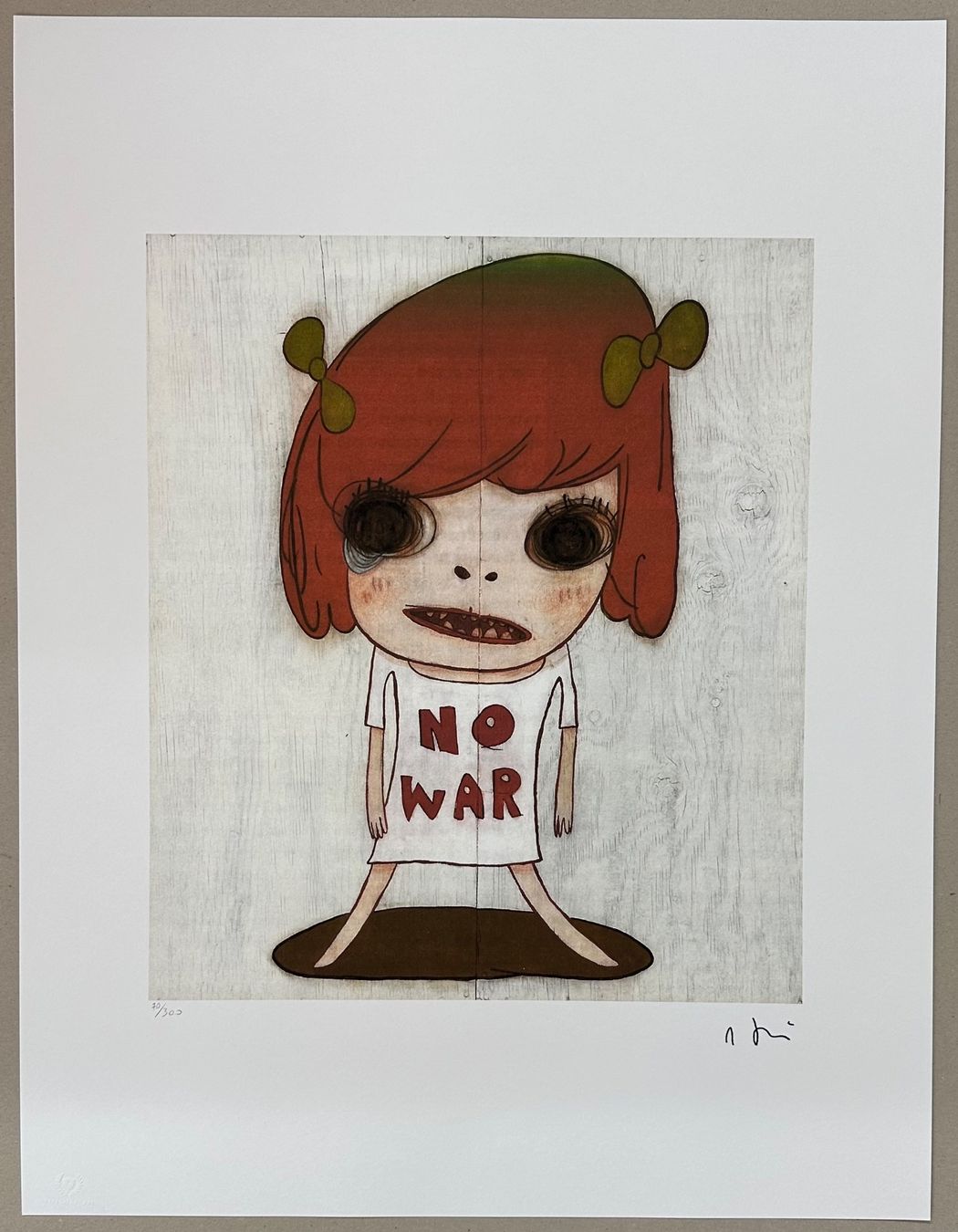 Dipinti: Yoshitomo Nara: No War 70/300 – Nuovo (secondo la descrizione) da Meilen venduto da Smgdesign