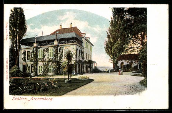 Cartoline postali: AK Arenenberg, Schloss Arenenberg – Usato da Berlin venduto da bartko-reher
