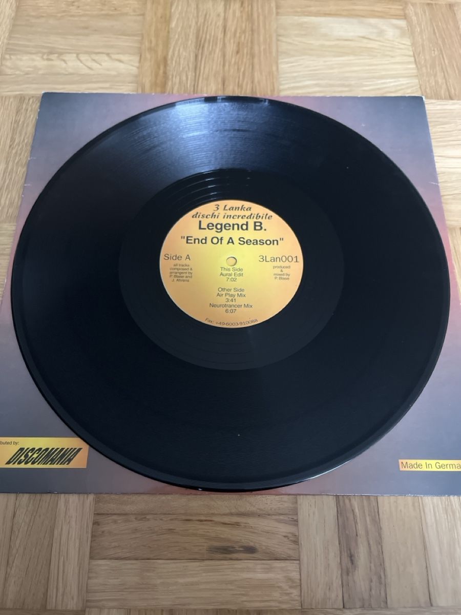 Dischi in vinile: Legend B. Trance Vinyl – Usato da Wangen b. Olten venduto da break72 1
