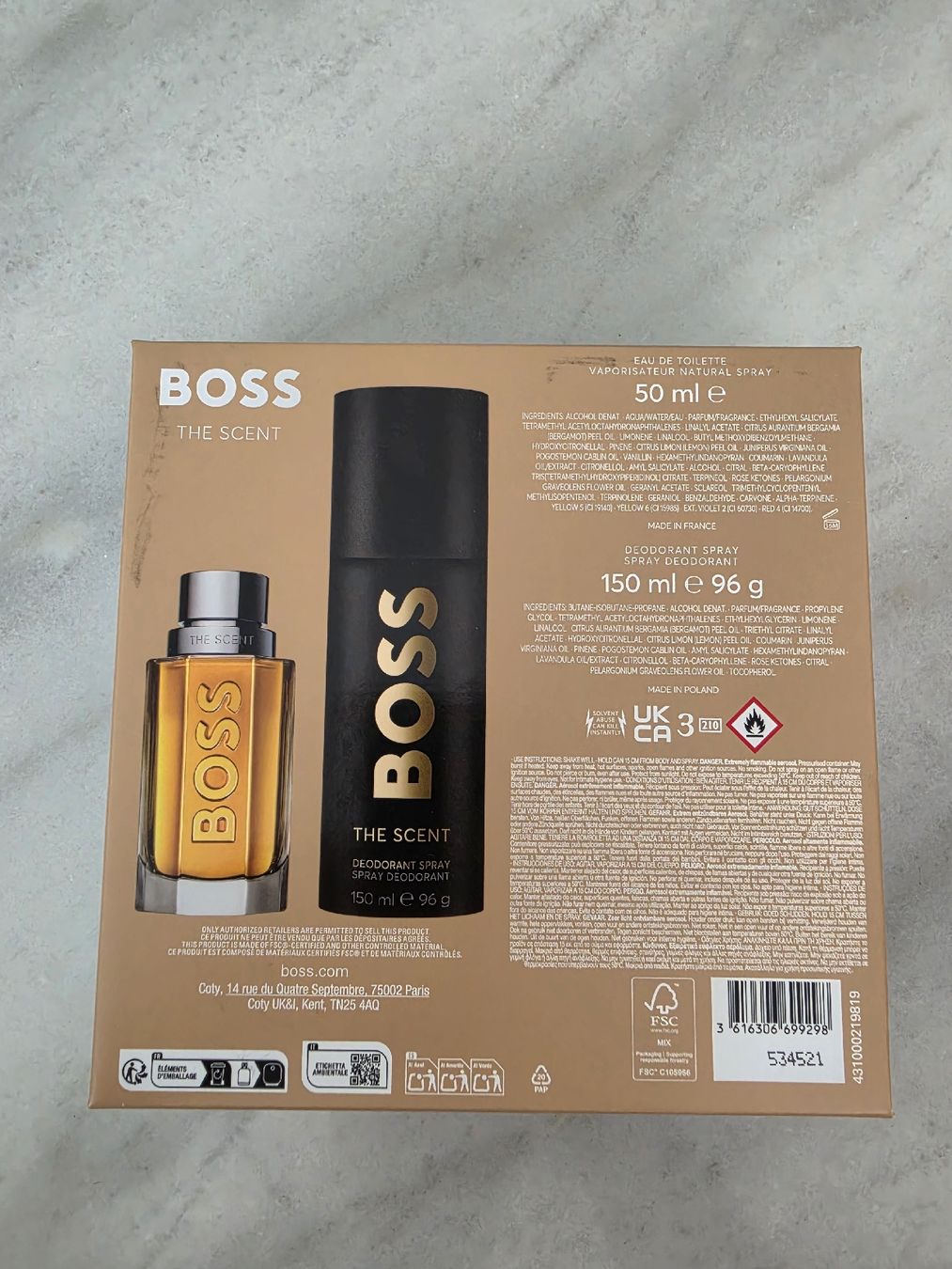 Hugo Boss Profumi & Eau de Toilette: HUGO BOSS The Scent Geschenkset – Nuovo e nell'imballaggio originale da Steinhausen venduto da bonitoo 2