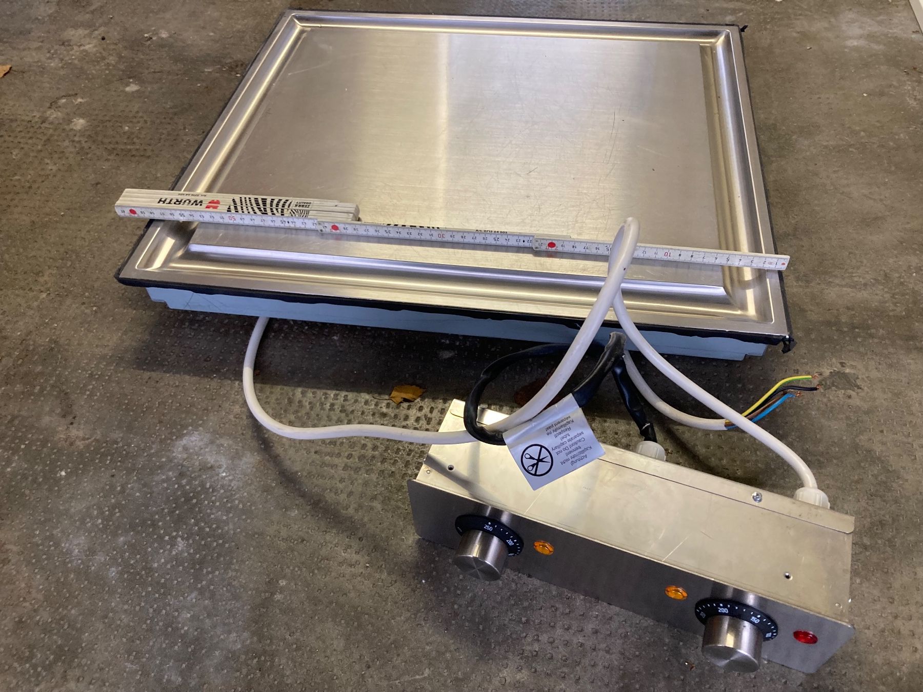 Elettrodomestici da cucina: Teppan Yaki Grillplatte White House Profi – Usato da Biel/Bienne venduto da navix 3