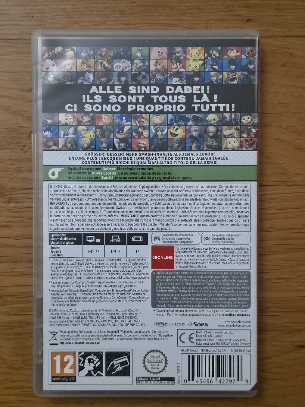 Nintendo Spiele: Super Smash Bros Ultimate - Nintendo Switch  – Gebraucht aus Zürich von jabo22 1