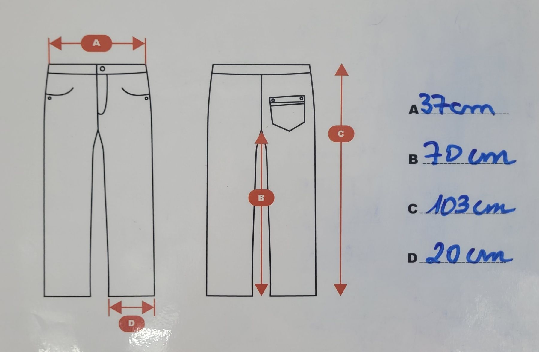 Jeans: JEANS BLEU (ceinture élastique) – Usato da Lausanne venduto da PlusValue_Lausanne 4