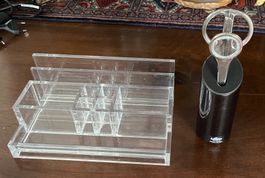 Vintage  -  Schreibtischset Lerche Solingen
