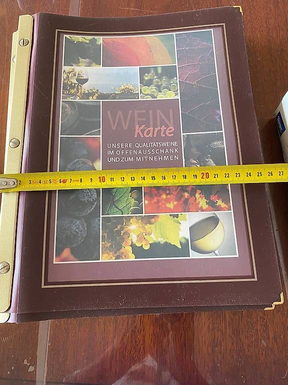 Libri: 7x carte de menu restaurant – Usato da Martigny venduto da seater 1