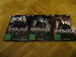 Sherlock DVD Staffeln 1 bis 3