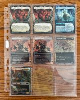 The Hobbit Foil Dragonframe und Borderless Uncommons 7stk
