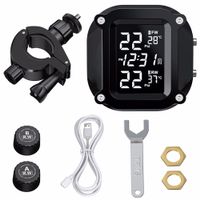 Töff/Motorrad Reifendruck-Überwachungs-System mit LCD