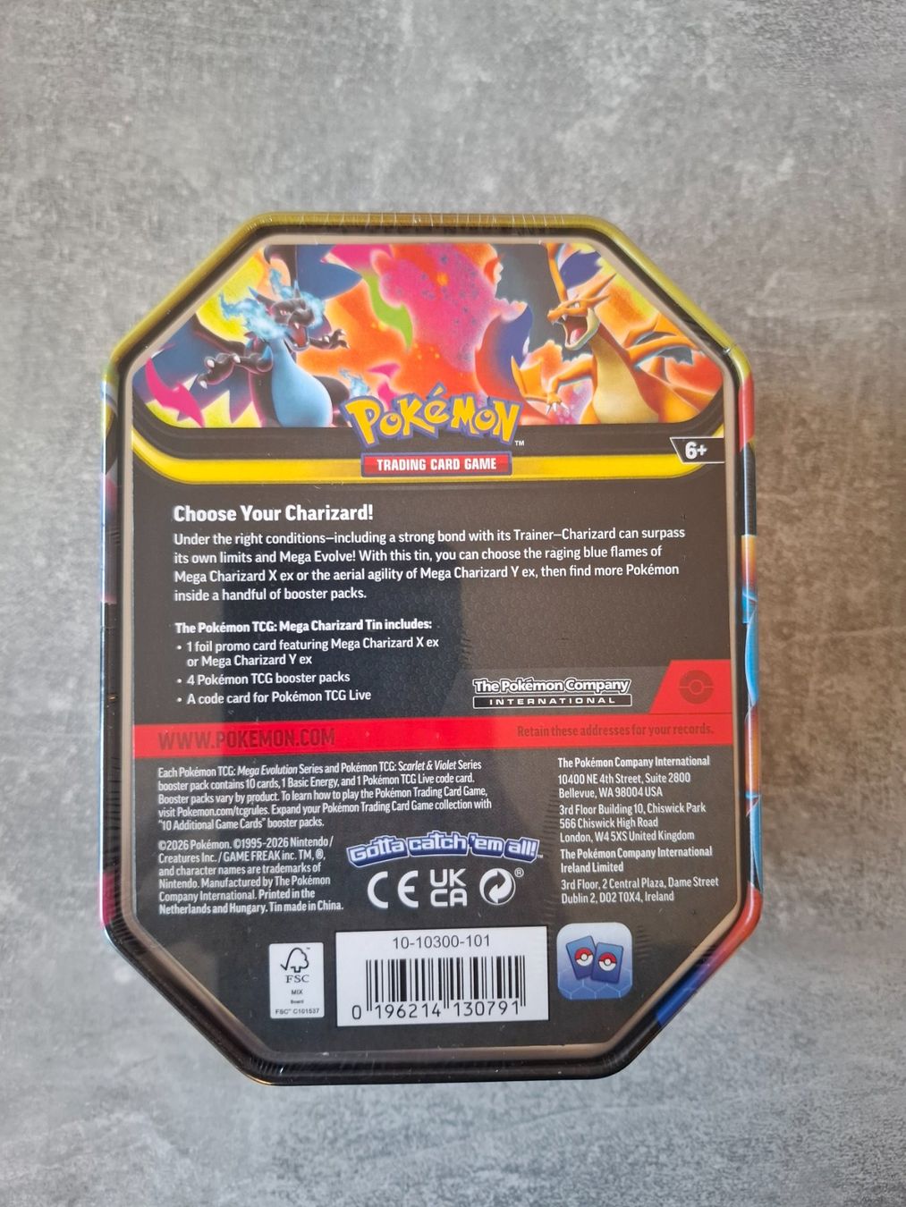 Pokémon Sammelbilder & Trading cards: Pokémon EX Tin-Box Mega Charizard Y EX - EN – Neu und originalverpackt aus Winterthur von andrekeller95 1