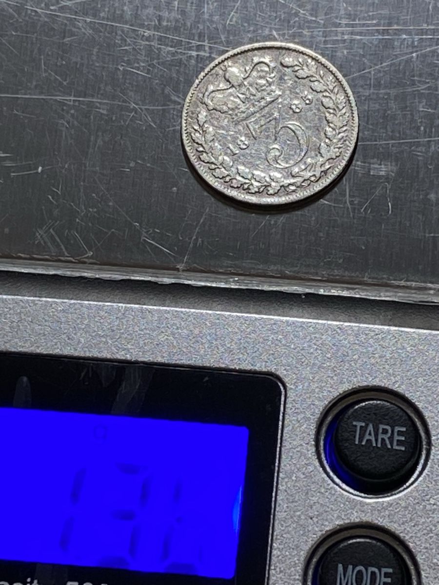 Tutti le monete: GB - 3 pence - 1885 - Victoria - AG – Usato da Payerne venduto da Mike1682 4