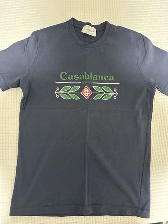 Casablanca T-Shirt Tennis Club dunkelblau