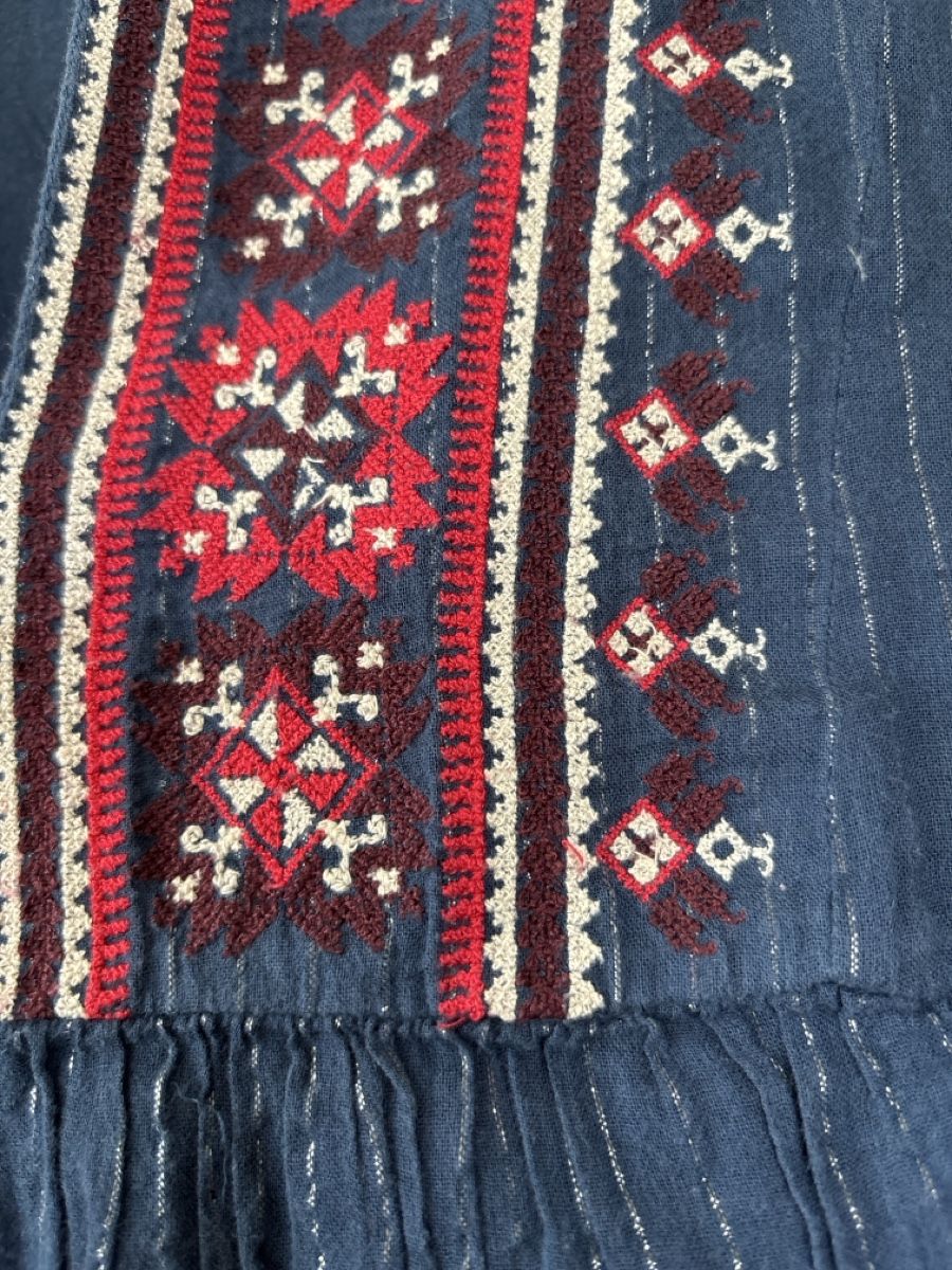 Ba&Sh Kleider: Robe courte bleue avec broderies taille 2 – Gebraucht aus Genève von bha_jcf5 5