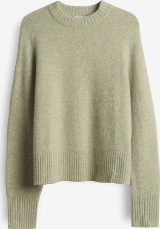 Pullover Opus grün matcha meliert, Gr. 34 guter Zustand