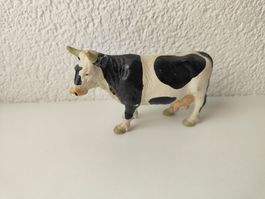 Schleich Schwarzbunt Kuh Kühe 1990 Bauernhof