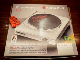 Piastra elettrica Rommelsbacher 220mm, in garanzia