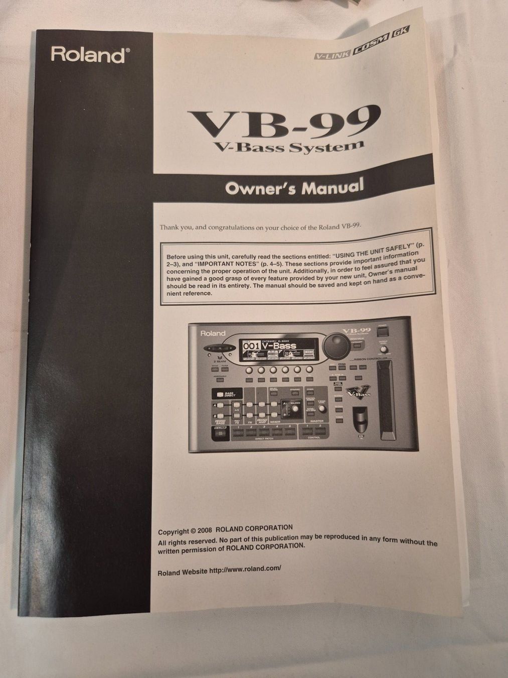 Roland Strumenti musicali: Roland VB-99 Virtual Bass System/Effektgerät – Usato da Zénauva venduto da Alois6 1
