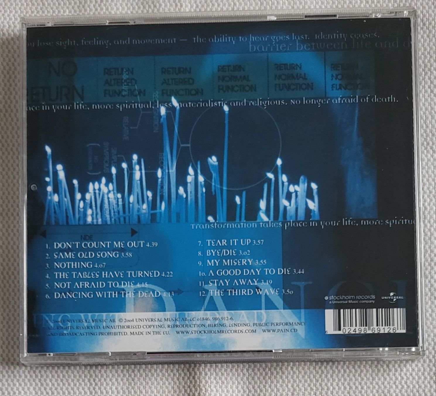 CD: Pain - Dancing with the dead – Usato da Villars-sur-glane venduto da Epsilonhike 1