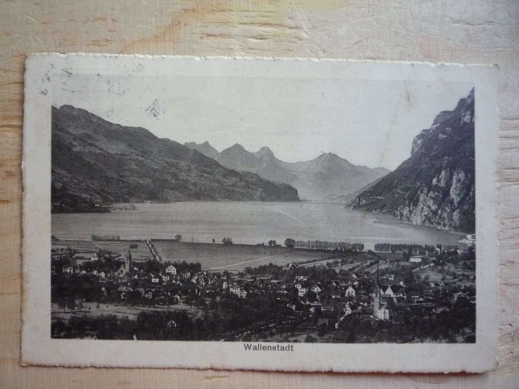 Cartoline postali: Walenstadt, 7.IX.14 – Usato da Rieden SG venduto da Brockehuesli