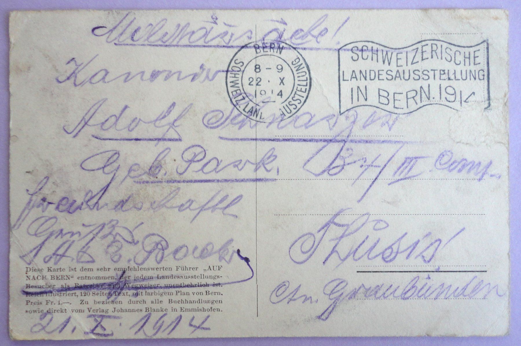 Cartes postales: Bern - Münster mit Plattform – Défectueux à Fétigny par Billy2miny 1