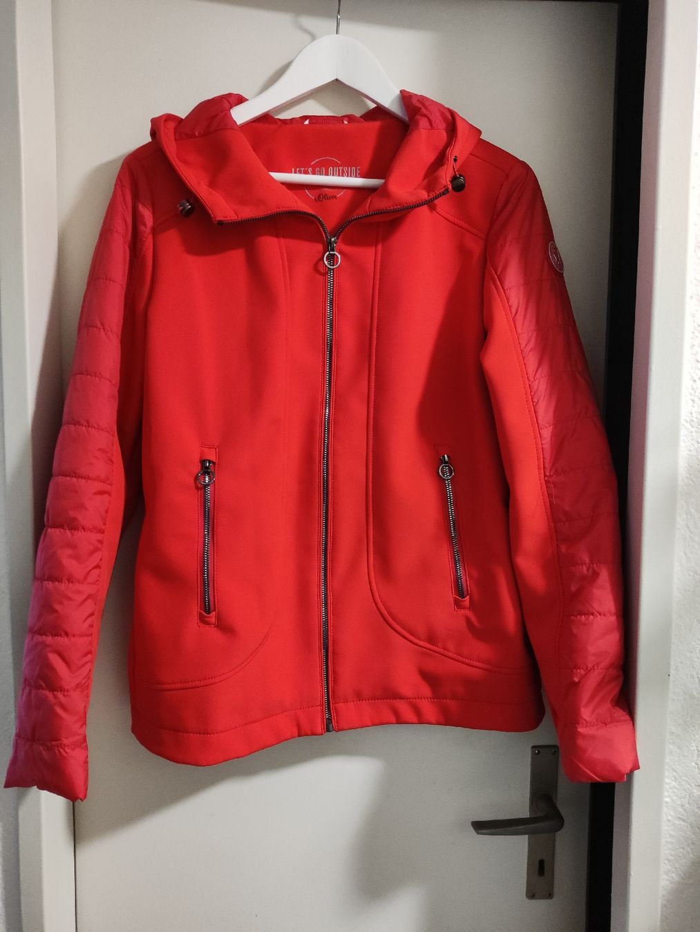 S.Oliver Giacche: Jacke Oliver M rot neuwertig – Nuovo (secondo la descrizione) da Münchenbuchsee venduto da Cori1968