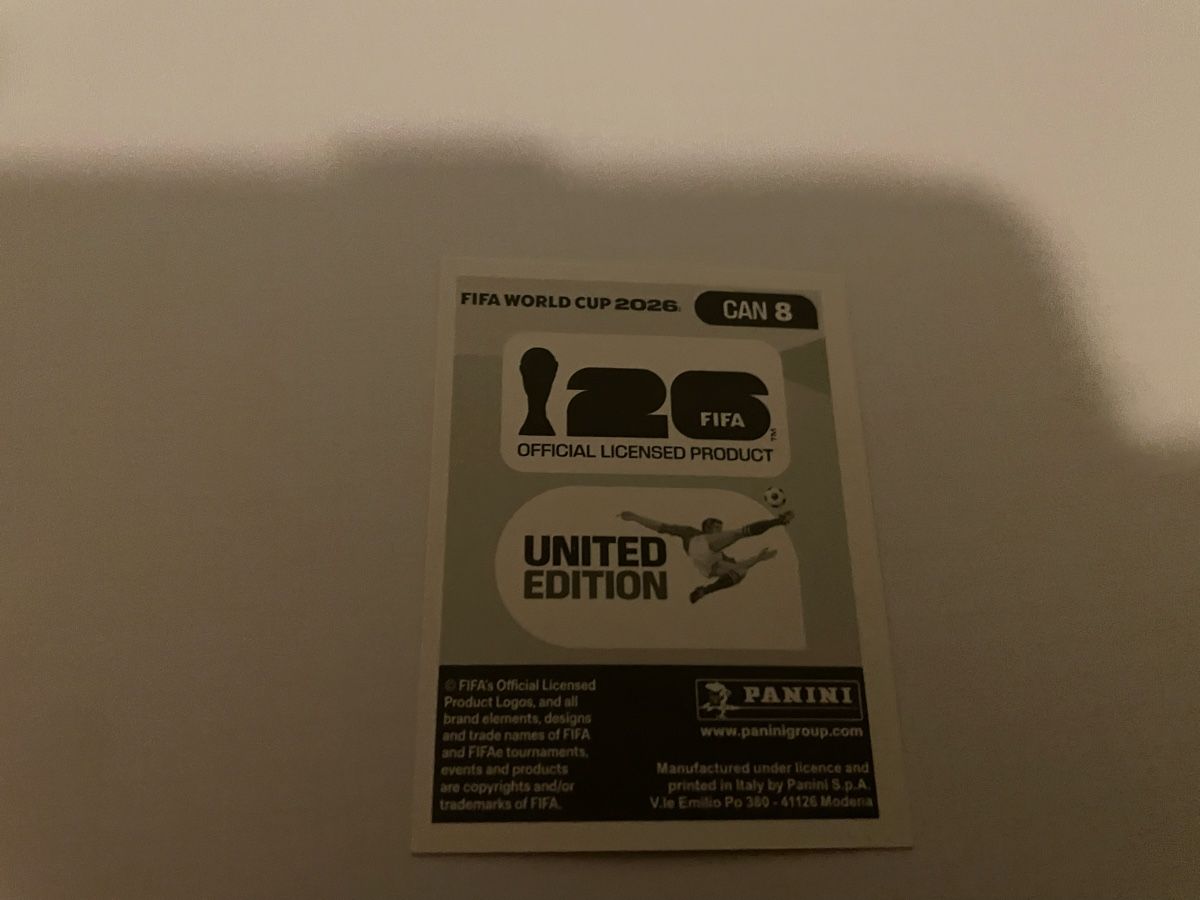 Panini Sammelbilder & Trading cards: FIFA WM 2026 Moise Bombito  CAN 8 – Neu (gemäss Beschreibung) aus Winterthur von Cobraforce 1