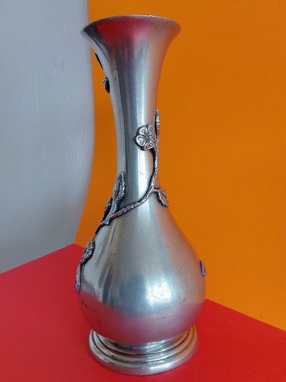 Seau à Champagne En étain - Les Étains De Paris - Fabrication Française Vintage