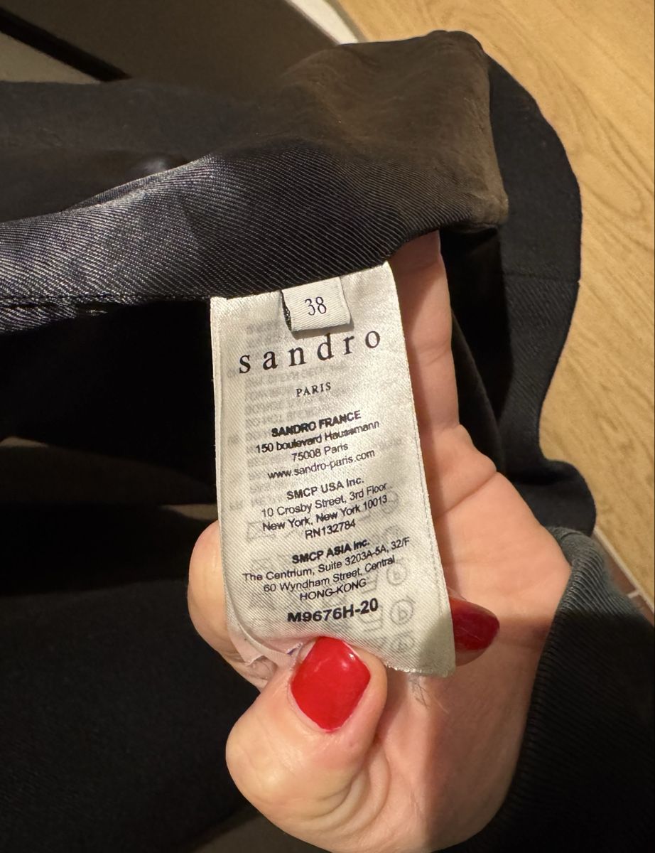 Sandro Cappotti: Sandro black coat – Usato da Zürich venduto da VittoDS 6