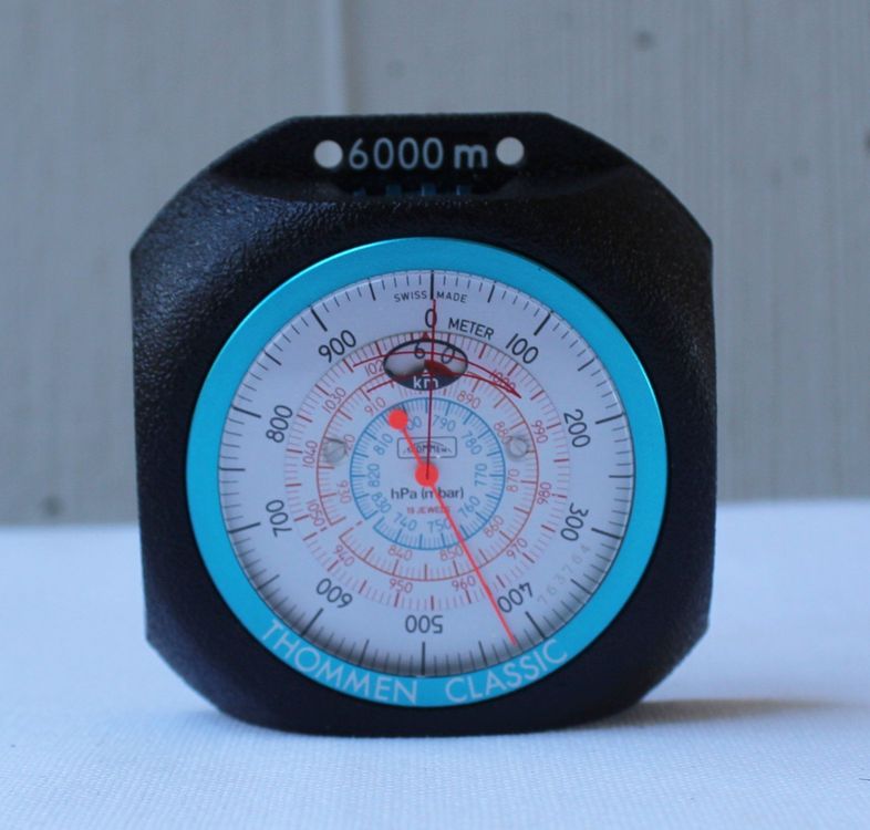 Thommen TX22 Classic Höhenmesser Altimeter Barometer 6000m Kaufen
