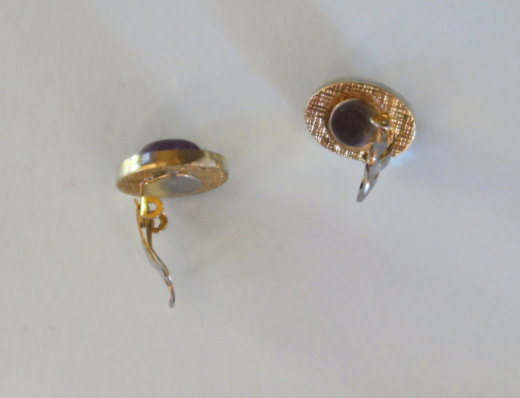 Orecchini pendenti & Orecchini a lobo: Ohrclip mit Amethyst – Usato da Brittnau venduto da marlenestone 4