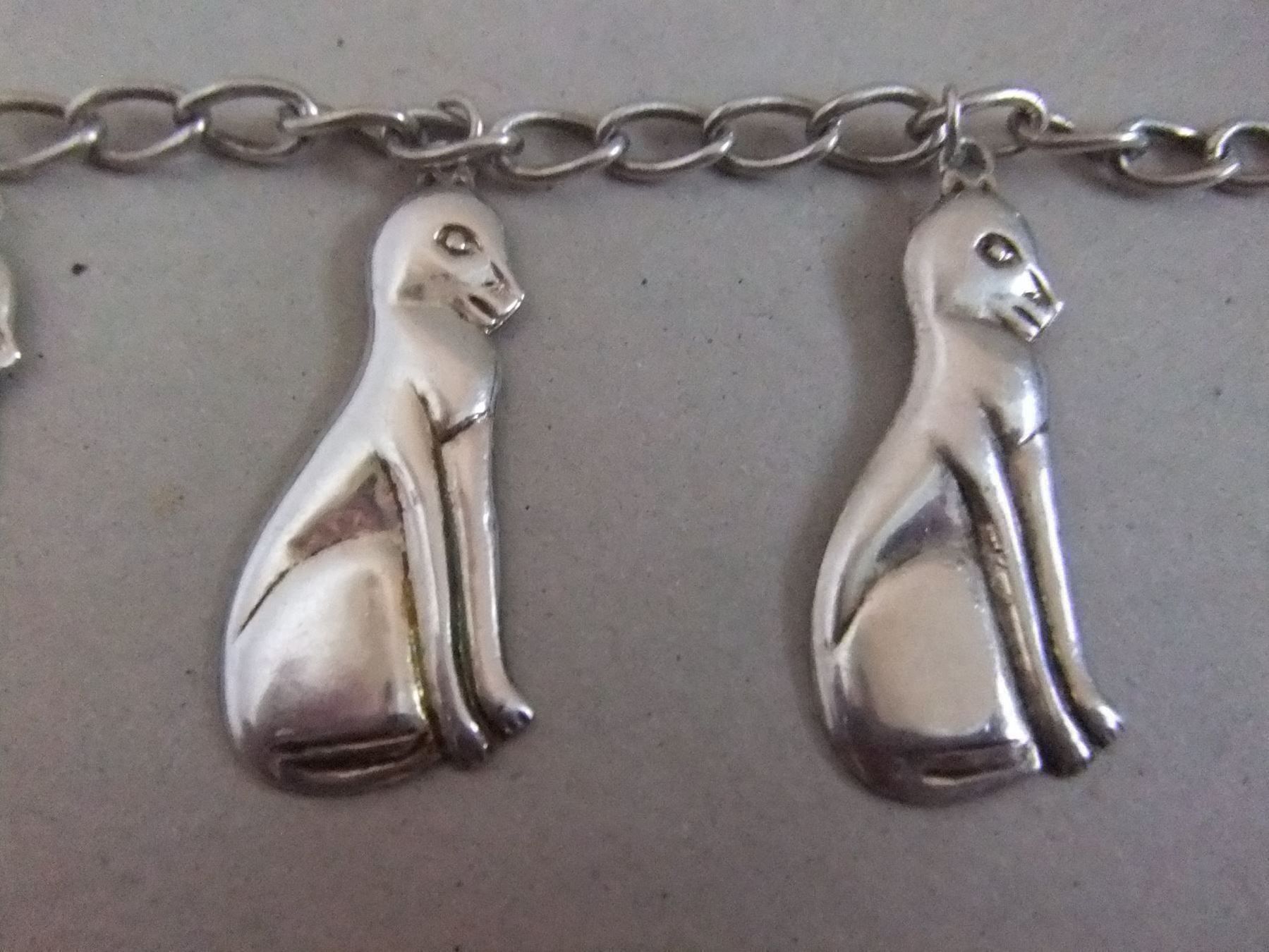 Catenine: Katze Halskette - 925er Silber – Usato da Esslingen venduto da eintagammeer 2