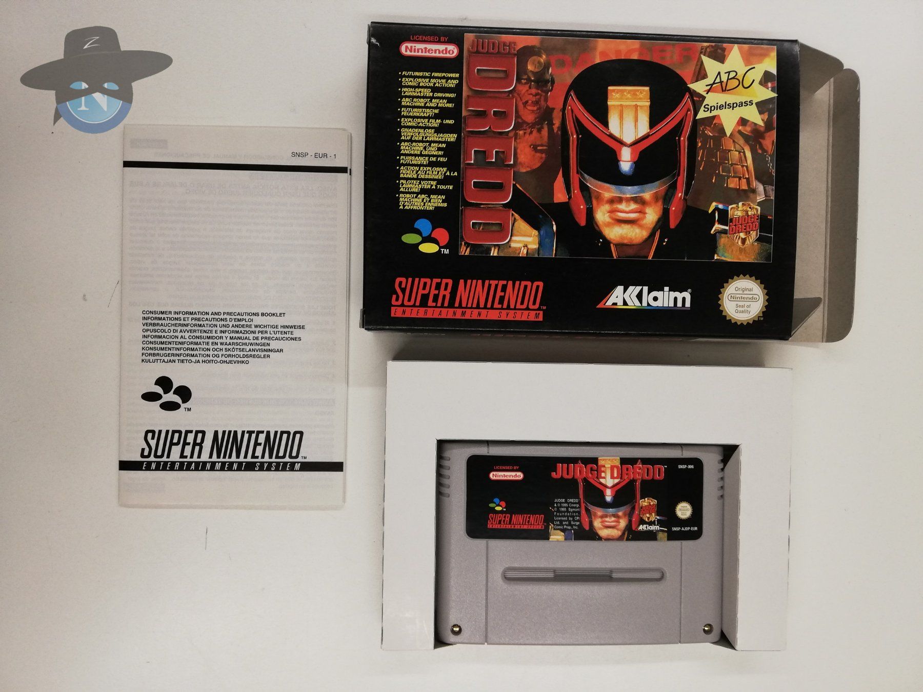 Nintendo Giochi: Judge Dredd / Super Nintendo SNES – Usato da St. Gallen venduto da zorro_dc 6
