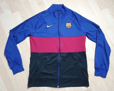 Nike 20/21 FC Barcelona Trainingsjacke Gr. L Dri-Fit