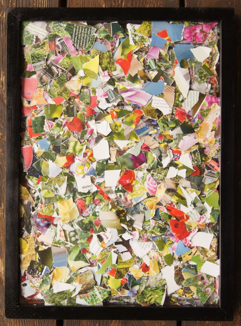 Dipinti: Collage : Im Garten – Usato da Fribourg venduto da erw_68dx