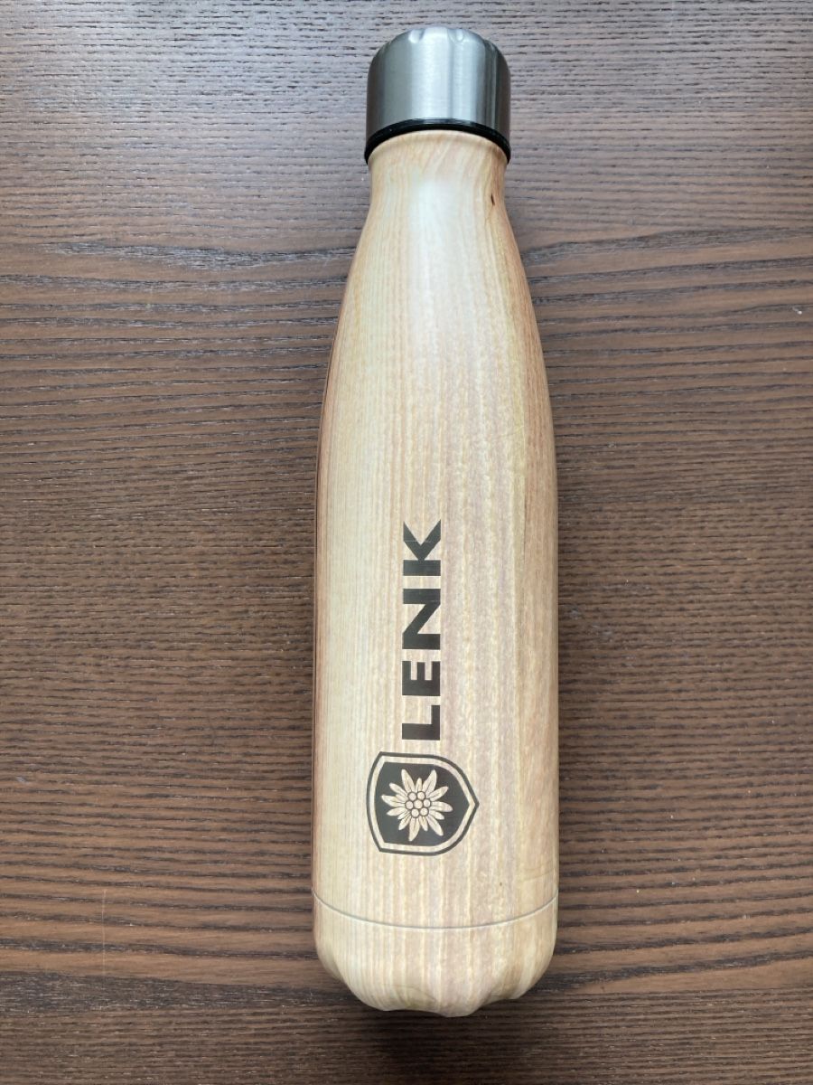 Borracce & Thermos: Lenk Trinkflasche in Holzoptik – Nuovo (secondo la descrizione) da Basel venduto da mer_yx9k