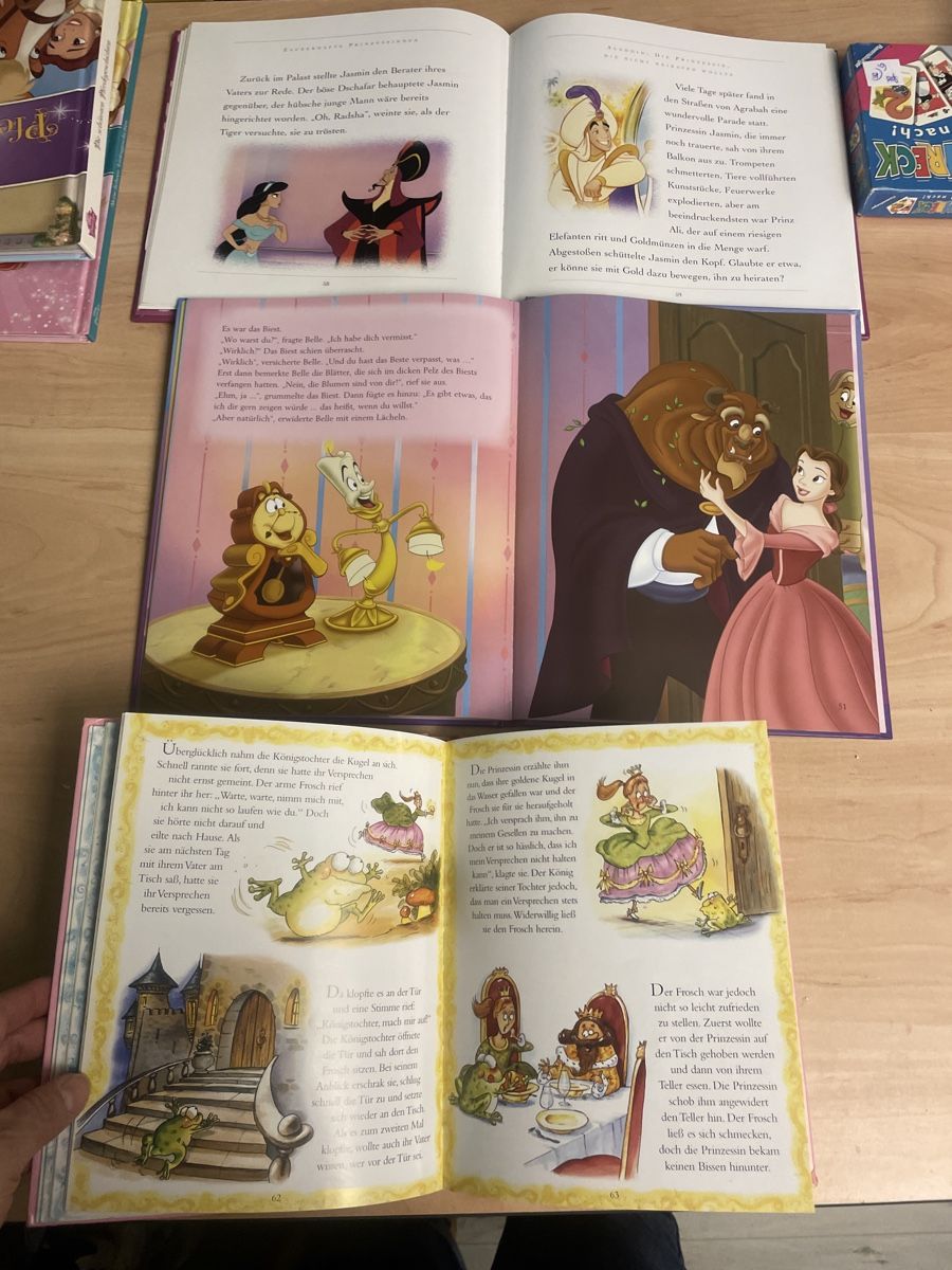 Libri: 3 Disney Prinzessinen Bücher Set Märchen – Usato da Obergerlafingen venduto da cabo4 1