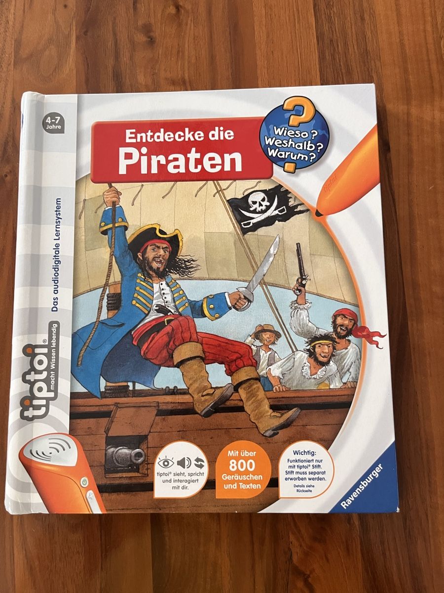Tiptoi Giochi: tiptoi Lernsystem Entdecke die Piraten Buch  – Usato da Roggwil BE venduto da WULU