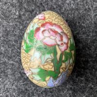 Cloisonné Ei, Osterei Osterdekoration Vintage