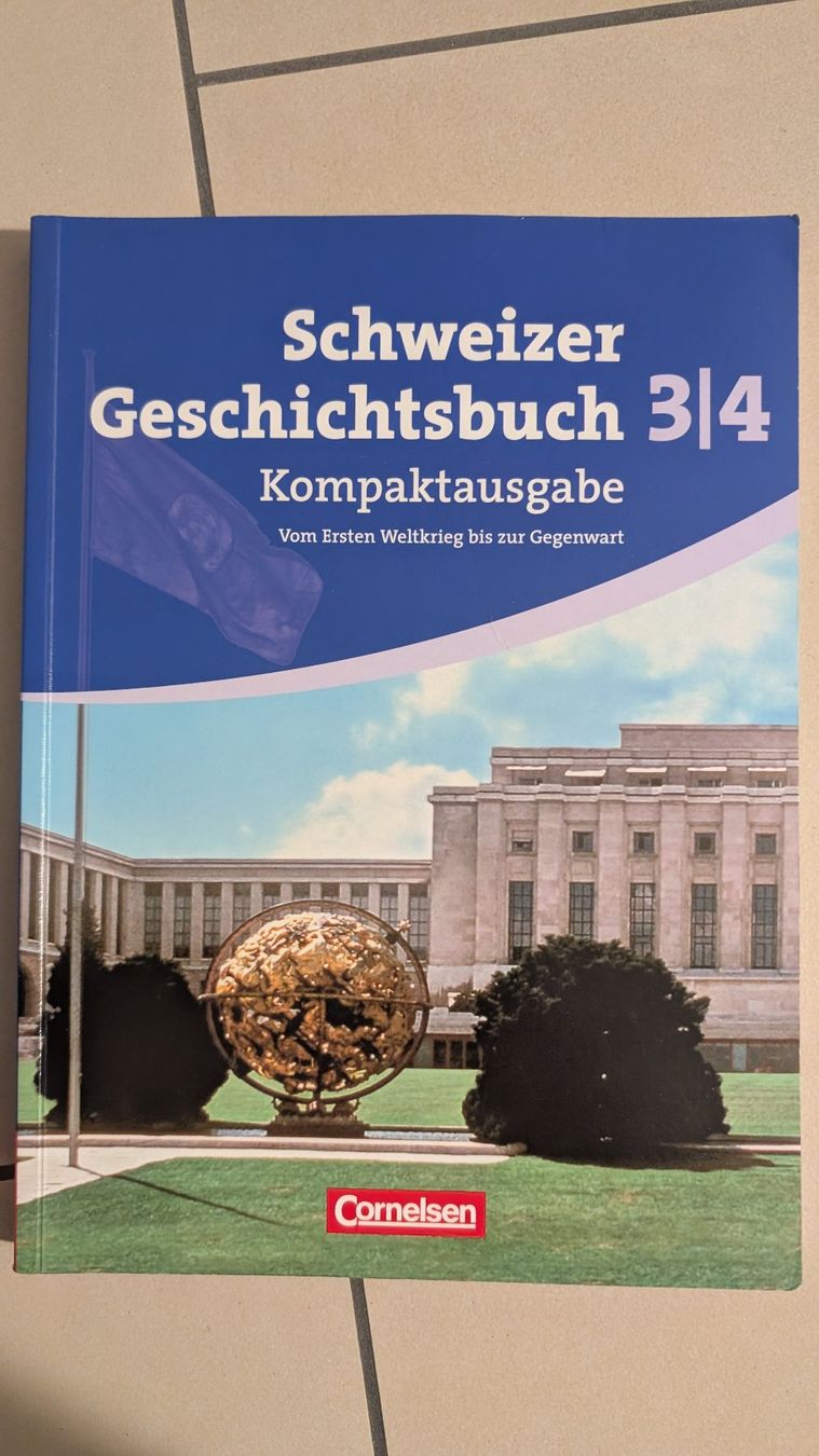 Bücher: Schweizer Geschichtsbuch  3-4 – Gebraucht aus Dübendorf von movana