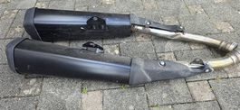 Kawasaki ZZR 1400 Auspuffanlage neu und original BJ 2014