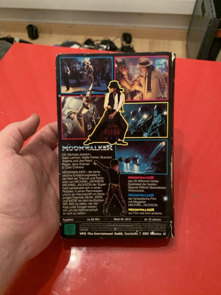 Alle VHS: Michael Jackson – Moonwalker VHS Kassette – Gebraucht aus Opfikon von Safside 2