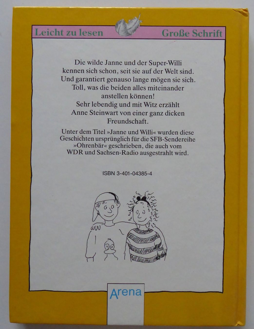 Libri: Kinderbuch: Super-Willi, Wilde Janne, Anne Steinwart – Usato da Wettingen venduto da tonia3 1