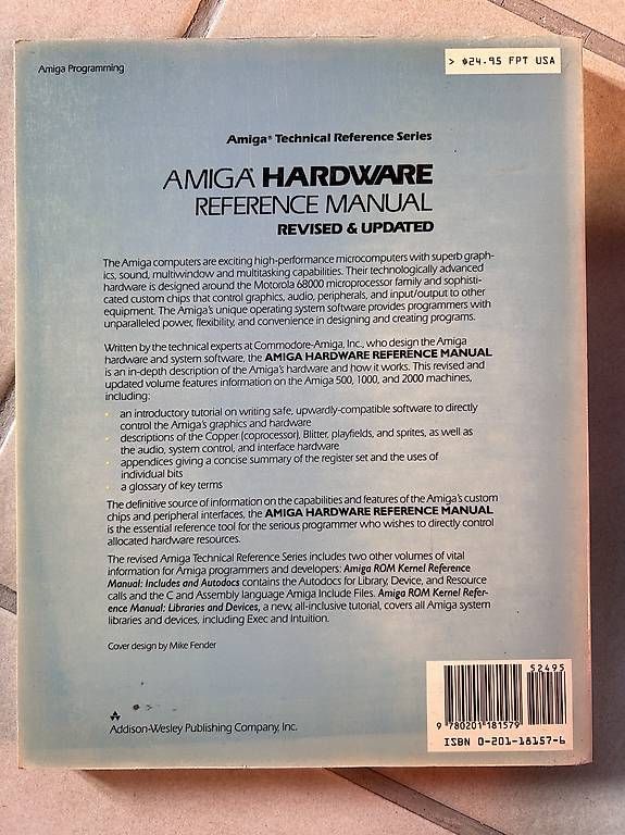 Bücher: Libri Amiga ROM Kernel + Hardware Reference Manual – Gebraucht aus Vaglio von Arabella1973 1