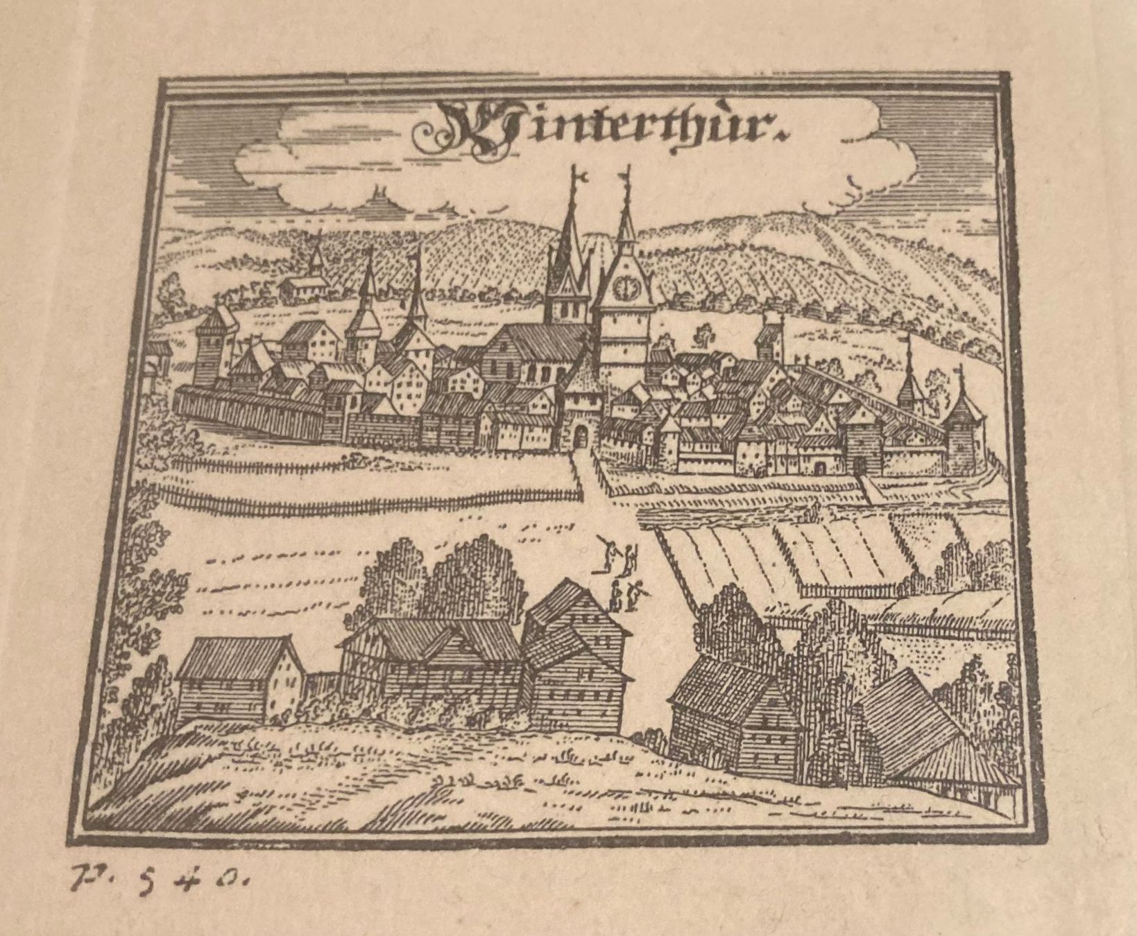 Incisioni: Kleiner Stich "Winterthur" – Usato da Baden venduto da Polystyreneman 1