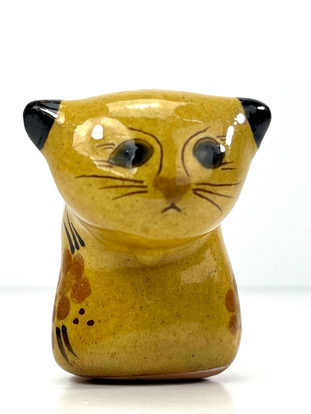 Figurines: Keramik Katzenfigur handbemalt – D'occasion à Zürich par Arche_Brockenhaus 3