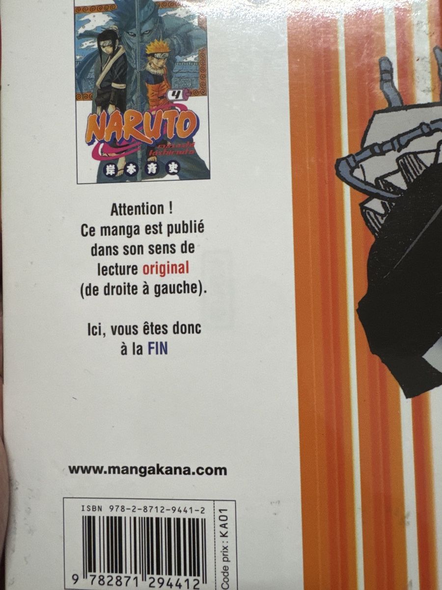 Libri: Livre Naruto – Usato da Montreux venduto da luc_w7cx 1